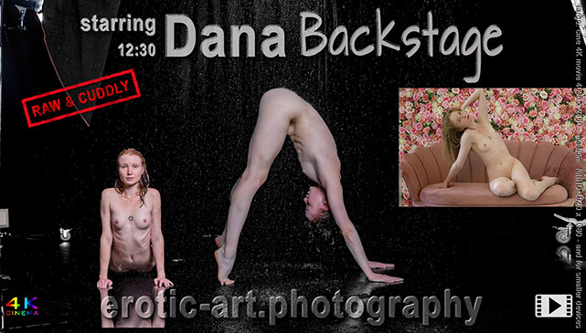 Backstage. Actor: Dana - Artist: Jay Gee - Production: Erotic Art Photography EAP.