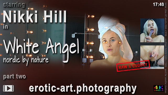 Nordic By Nature. White Angel 2. Actor: Nikki Hill. Artist: Jay Gee. Production: Erotic Art Photography, EAP.