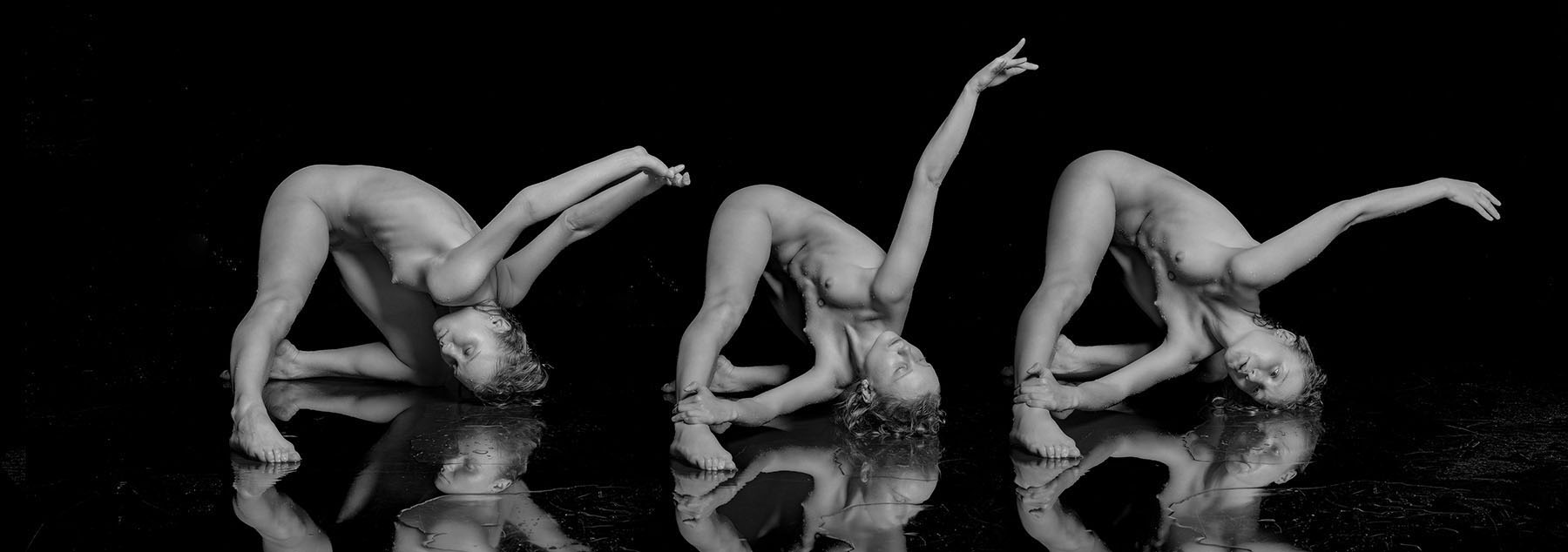 Wet Ballet - Dana Dancer. NoTextBook No. 3. Actor: Dana. Artist: Jay Gee. Production: Erotic Art Photography EAP.