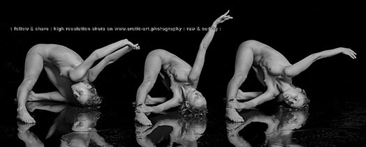 Wet Ballet - Dana Dancer. NoTextBook No. 3. Actor: Dana. Artist: Jay Gee. Production: Erotic Art Photography EAP.