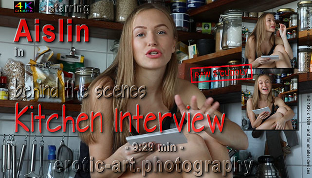 Act: Aislin, Art: Jay Gee, Production: EAP, Kitchen Interview at EAP Productions, Talking Truth, a trailer