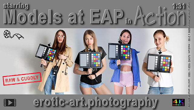 Act: The models at EAP, Art: Jay Gee, Production: EAP, The models at EAP in action