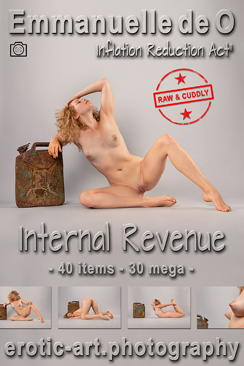 Emmanuelle De O., Inflation Reduction Act, Internal Revenue - Erotic Art Photography Preview, discover the clean art of Jay Gee