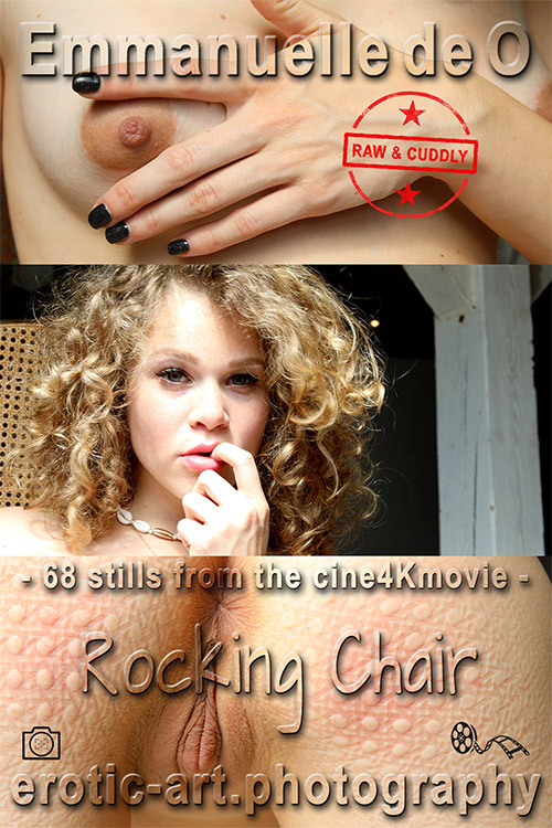 Emmanuelle De O - The Rocking Chair Stills, erotic model, adult model, pregnant, relaxing, rocking chair, curly hair, sexy nudes, erotic, art, artnu, on erotic-art.photography