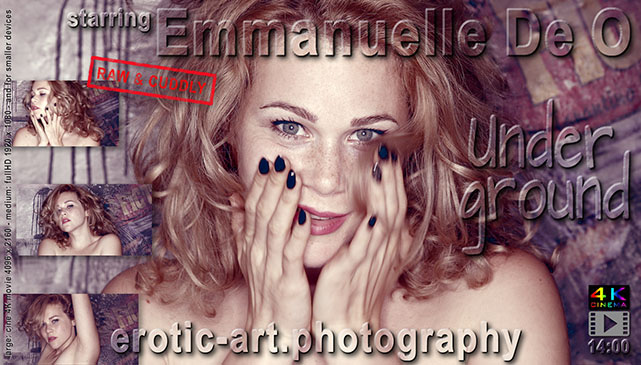 Underground. Actor: Emmanuelle. Artist: Jay Gee. Production: Erotic Art Photography, EAP.