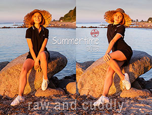 Summer Girls Calendar 2024 - Outdoor Shootings - Cover: Milka Vi - the art of Jay Gee