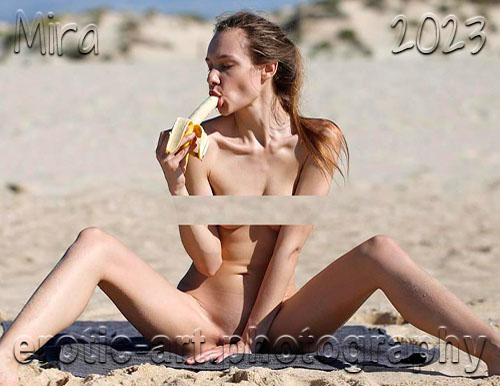 Mira La Mira Calendar 2024 - Nude Gym Yoga, Mediterranean Beach, Outdoor Shootings - Cover: Mira - the art of Jay Gee