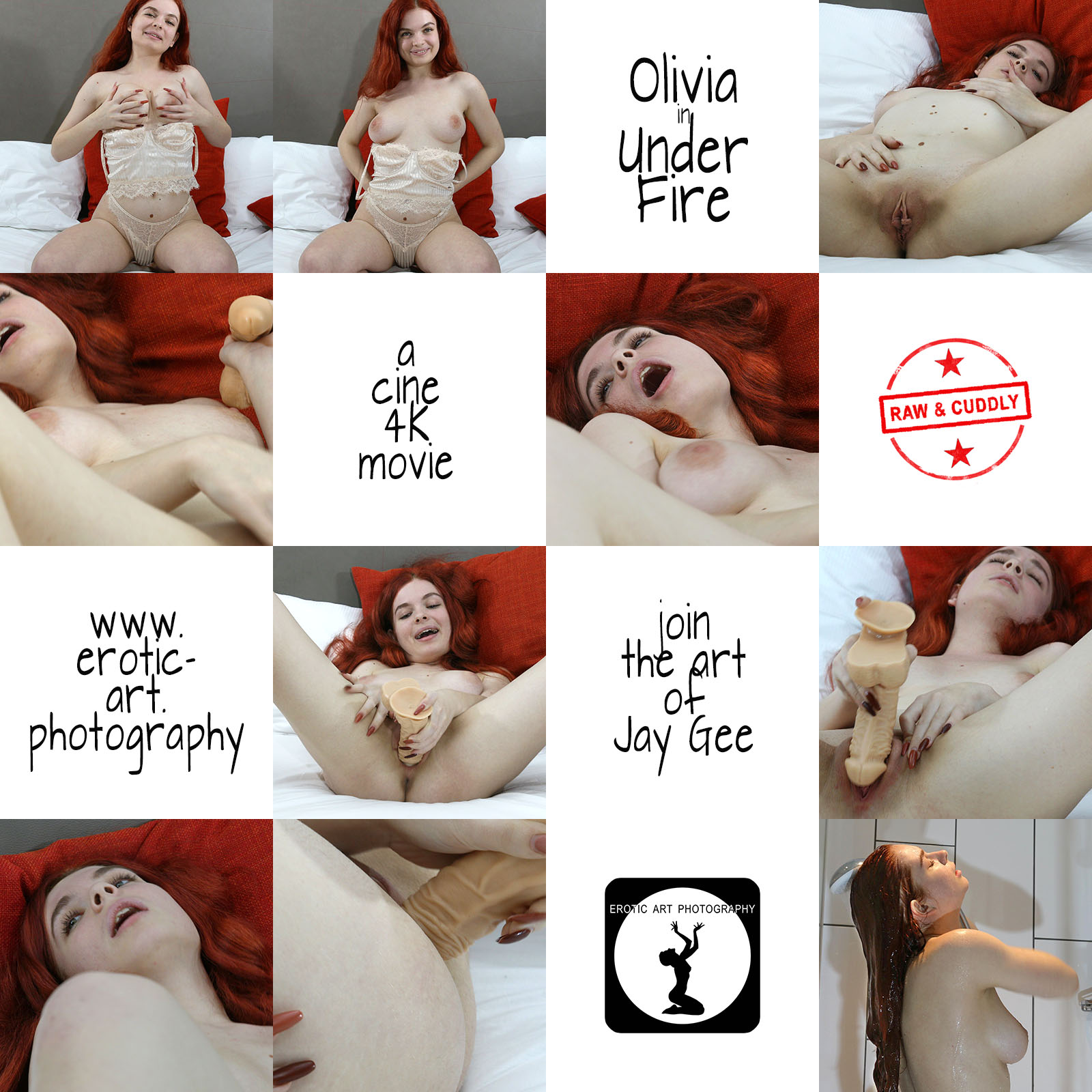 From Toy To Shower. Under Fire. Actor: Olivia. Artist: Jay Gee. Production: Erotic Art Photography, EAP.